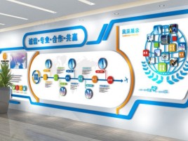龙南企业文化墙制作都有什么特点呢