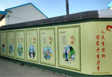 龙南文化墙施工攻略